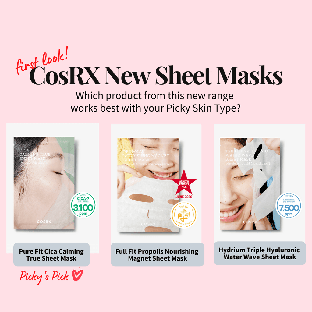 First Look: COSRX Sheet Masks - COSRX Official