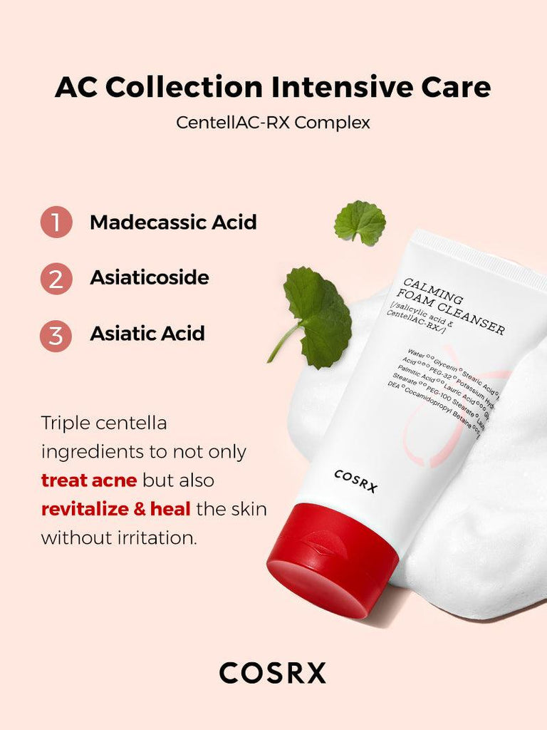 AC Collection Calming Foam Cleanser - COSRX Official