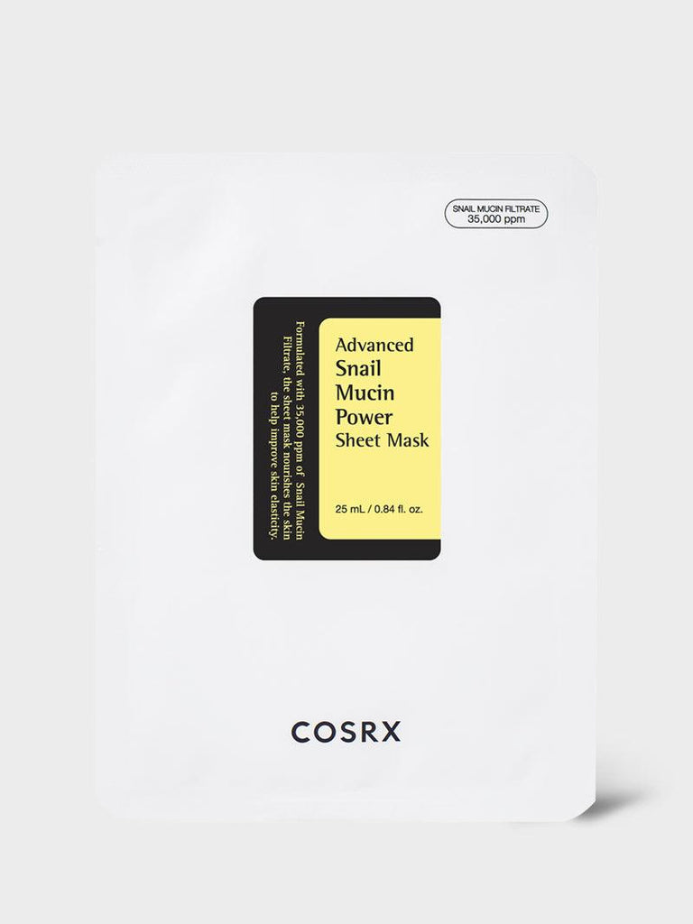 Advanced Snail Mucin Power Sheet Mask 10 Sheets - COSRX Official
