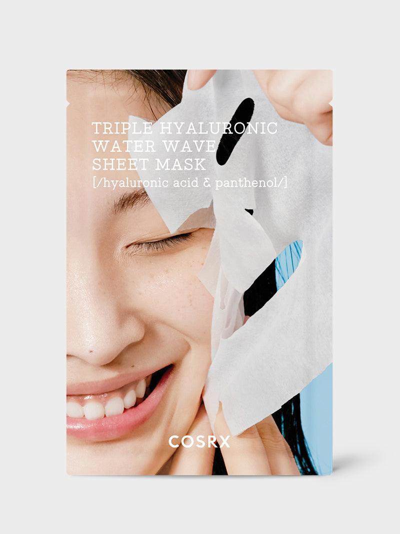 Triple Hyaluronic Water Wave Sheet Mask, 20ml, 0.67 FL.OZ | COSRX.COM thumbnail