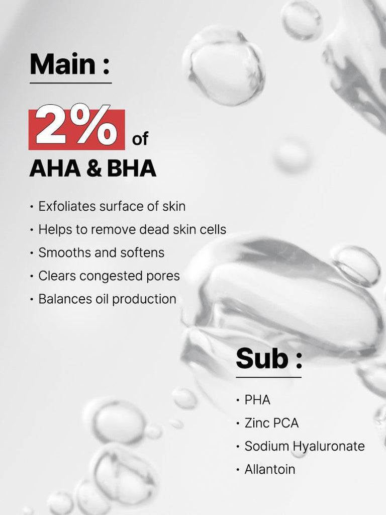 The AHA 2 BHA 2 Blemish Treatment Serum - COSRX Official