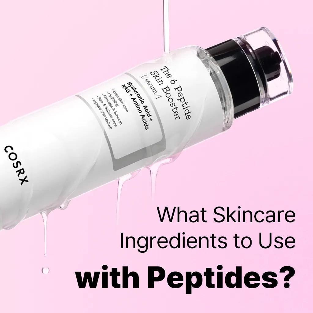 What Skincare Ingredients to Use with Peptides?