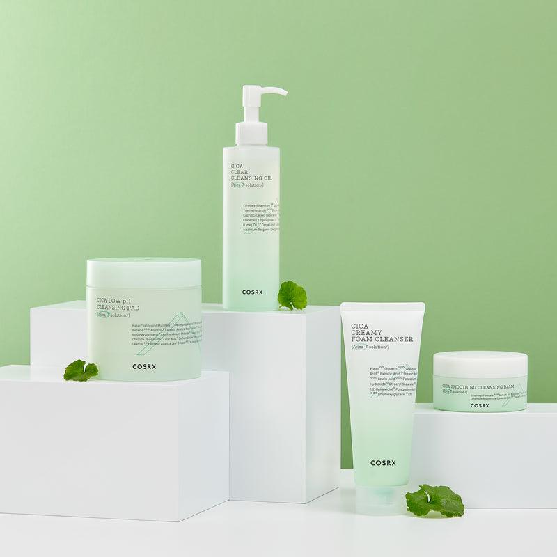 New Product Spotlight: New Cica Cleansing Line Products - COSRX Official