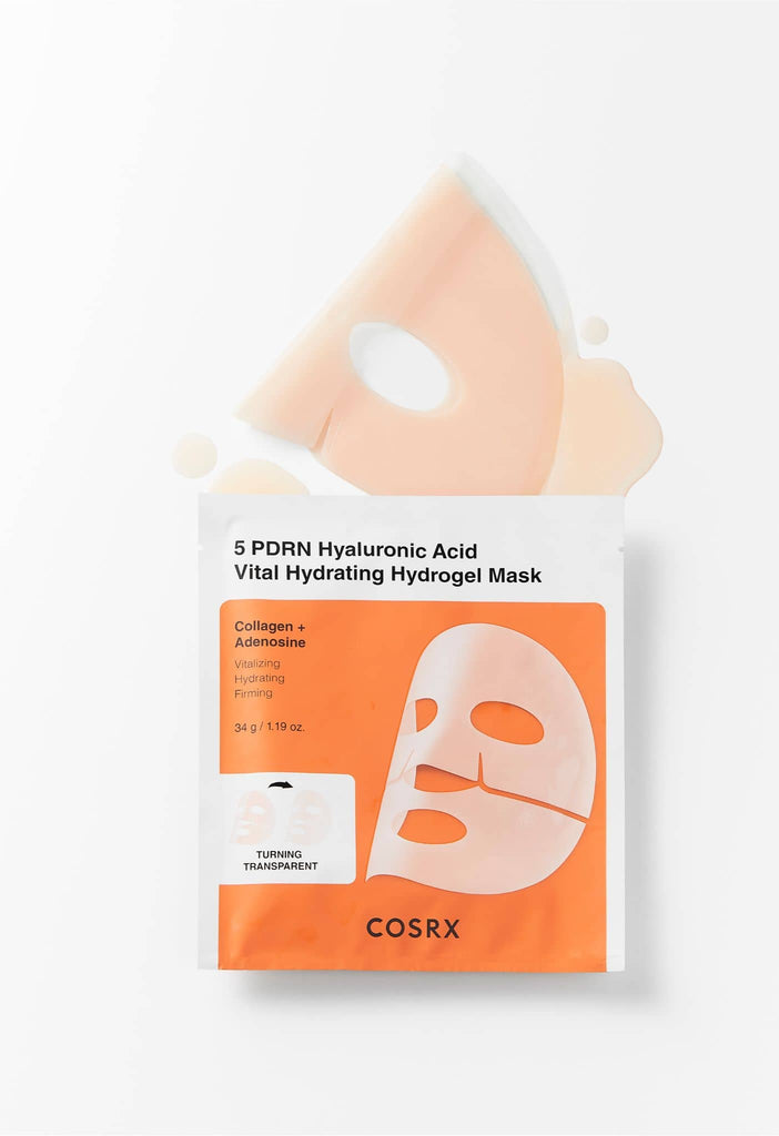 COSRX 5 PDRN Hyaluronic Acid Vital Hydrating Hydrogel Mask – COSRX Official