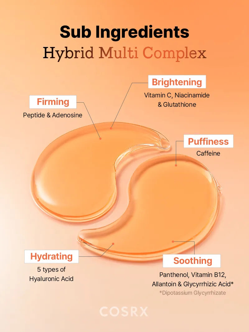 glutathione patches benefits COSRX 5 PDRN Collagen Vitalizing Hydrogel Eye Patch