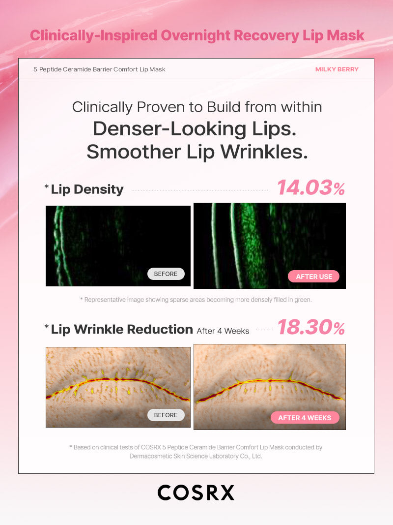 5 Peptide Ceramide Barrier Comfort Lip Mask – COSRX Official