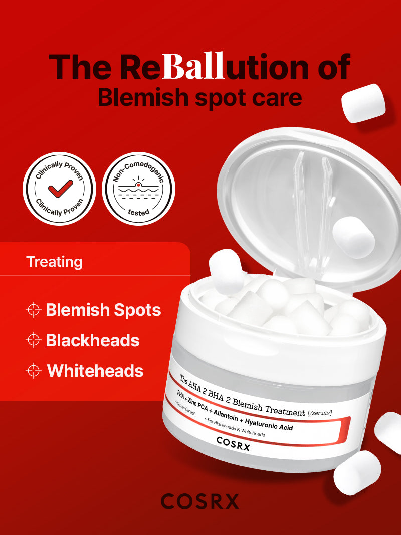 The AHA 2 BHA 2 Blemish Treatment Serum – COSRX Official