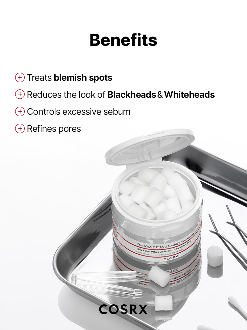 The AHA 2 BHA 2 Blemish Treatment Serum – COSRX Official