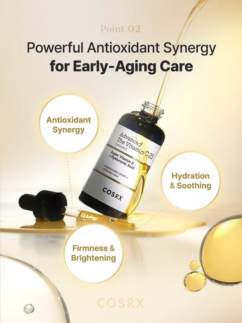 COSRX The Vitamin C 23 4個セット COSRX Vitamin C 23 Serum | Brightening & Dark Spot Correction