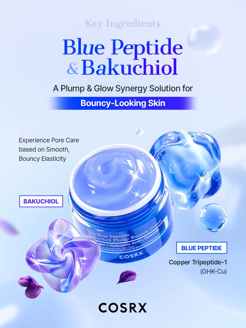ghk-cu sky blue cream product info and reviews COSRX The Blue Peptide Bakuchiol Plump Bounce Cream – COSRX Official