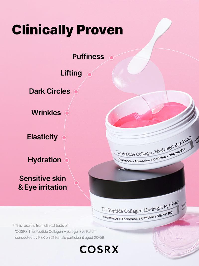 COSRX Peptide Collagen Eye Patch | Brighten & De-Puff – COSRX Official