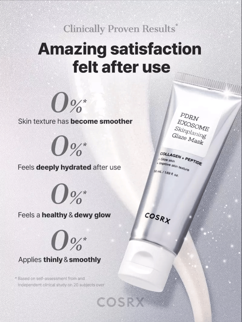 PDRN EXOSOME Skinplaning Glaze Mask