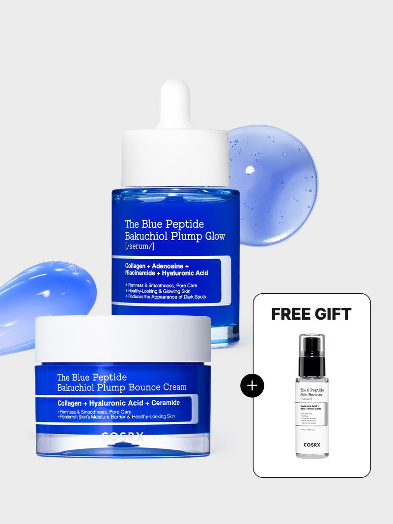 The Blue Peptide Bakuchiol Plump Duo