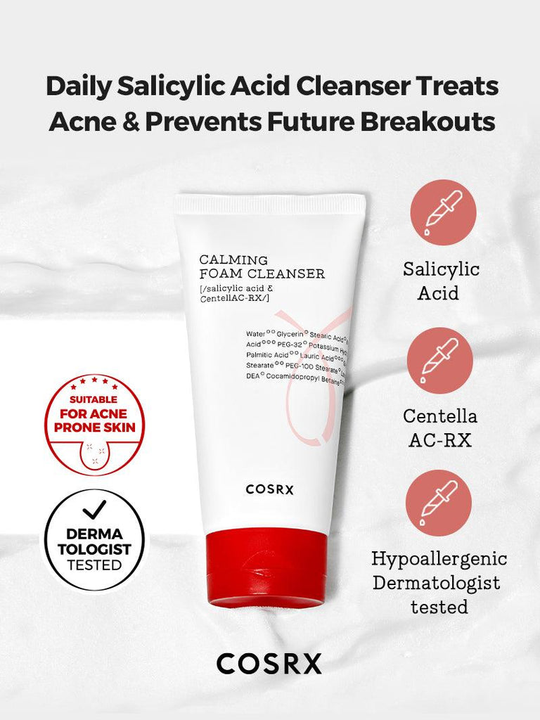 AC Collection Calming Foam Cleanser - COSRX Official