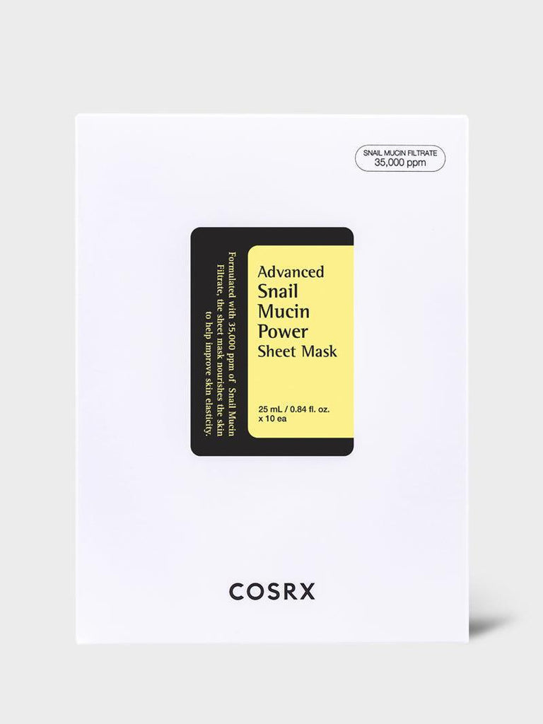 Advanced Snail Mucin Power Sheet Mask 10 Sheets - COSRX Official