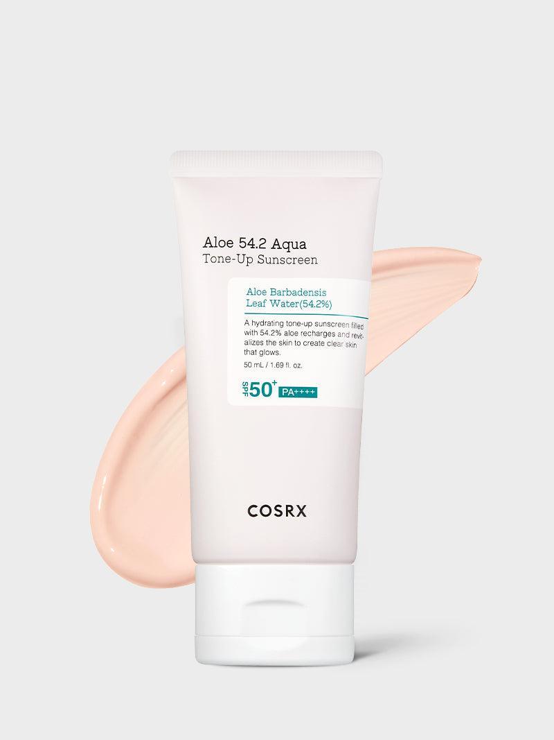 Aloe 54.2 Aqua Tone-up Sunscreen SPF 50+ PA++++ – COSRX Official