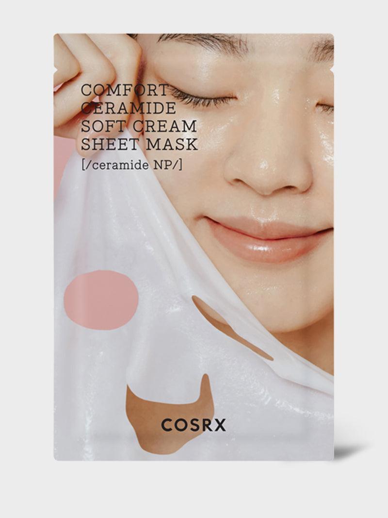 Comfort Ceramide Soft Cream Sheet Mask, 26ml, 0.87 FL.OZ | COSRX