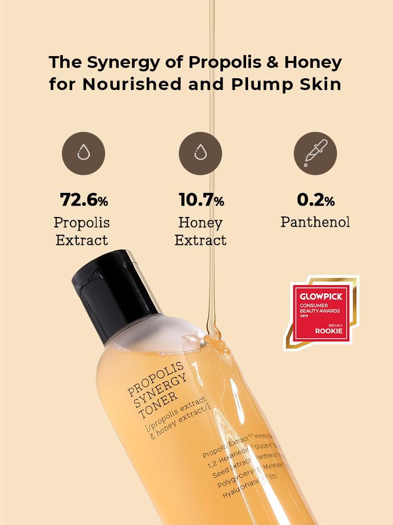 COSRX PROPOLIS SYNERGY TONER　280ml 4本セット Amazon.com: COSRX Full Fit Propolis Synergy Toner, 280ml