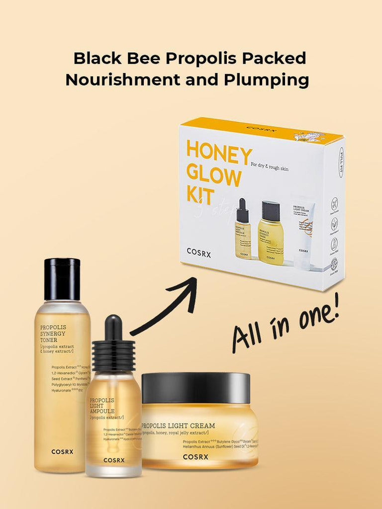 HONEY GLOW KIT- 3 step - COSRX Official