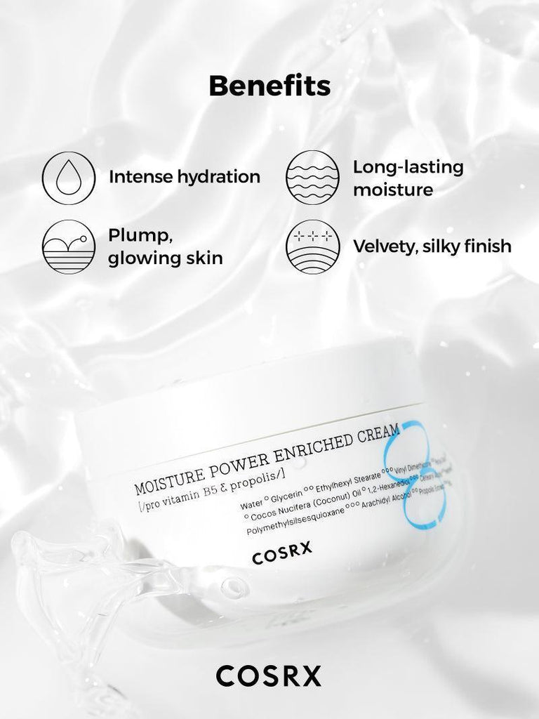 Hydrium Moisture Power Enriched Cream - COSRX Official