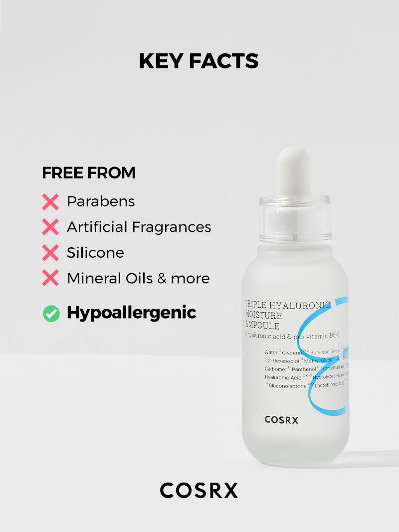 COSRX Hydrium Triple Hyaluronic Moisture Ampoule | COSRX.COM