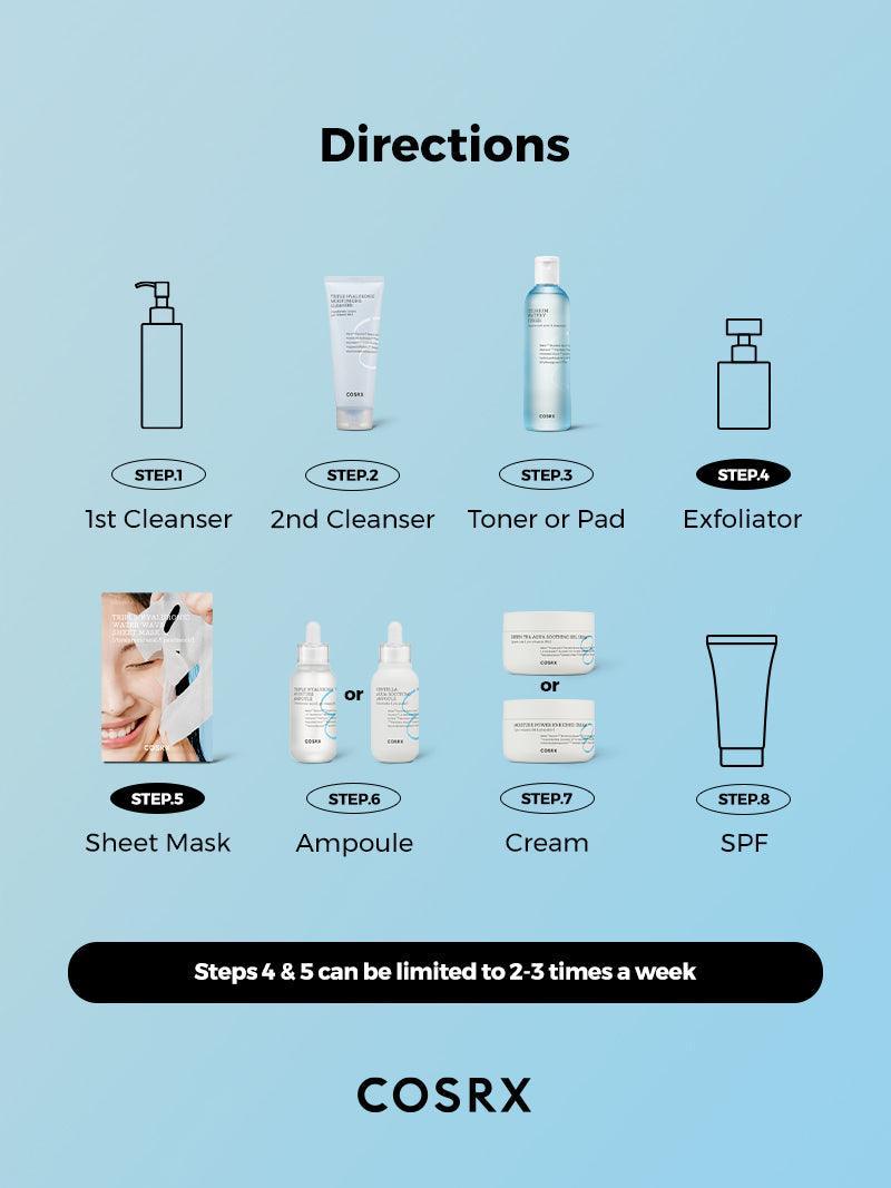 COSRX Hydrium Triple Hyaluronic Moisture Ampoule | COSRX.COM