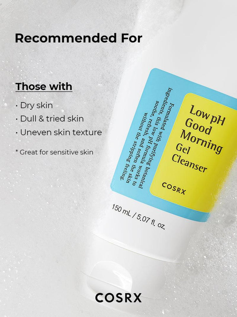 Low pH Good Morning Gel Cleanser - COSRX Official