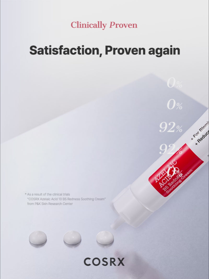 COSRX Azelaic Acid 10 B5 Redness Soothing Cream – COSRX Official