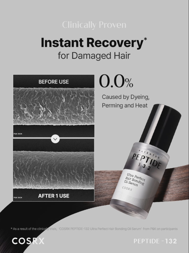 COSRX PEPTIDE-132 Ultra Perfect Hair Bonding Oil Serum – COSRX Official