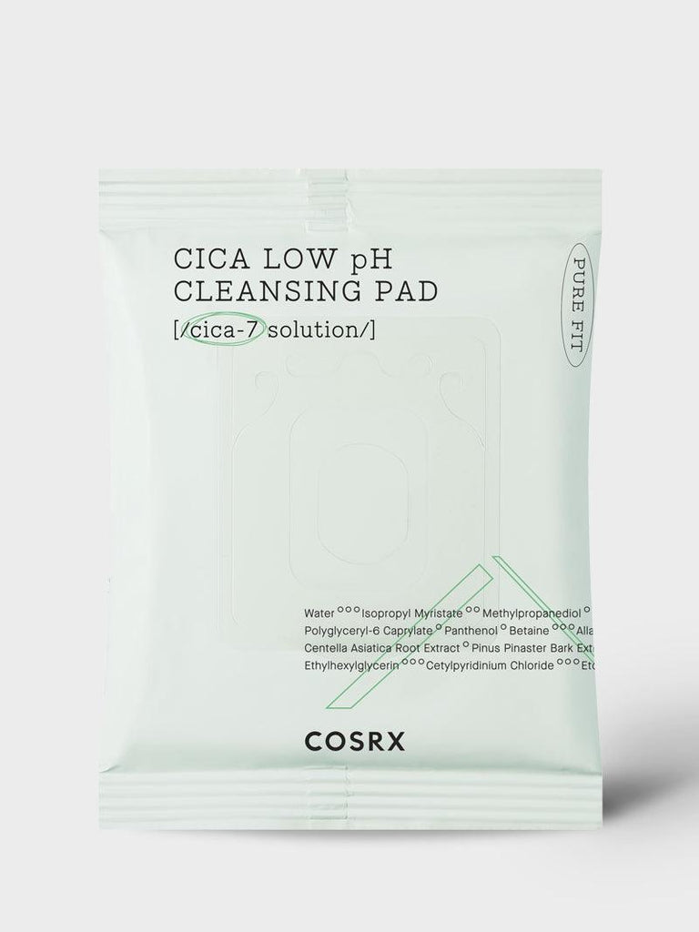 Pure Fit Cica Low pH Cleansing Pad - COSRX Official
