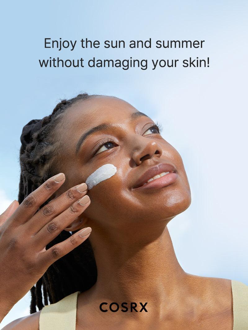 COSRX Vitamin E Sunscreen SPF 50+ | Dewy Finish, No White Cast
