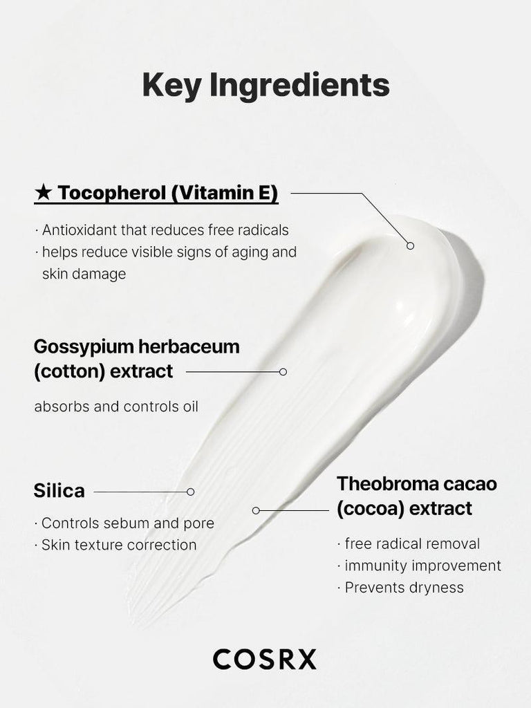 Vitamin E Vitalizing Sunscreen SPF 50+ - COSRX Official